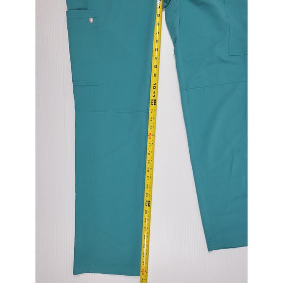 Figs Mens Large Seafoam Green T2001‎ Axim Nurse Scrub Pants Straight Leg - Picture 7 of 7